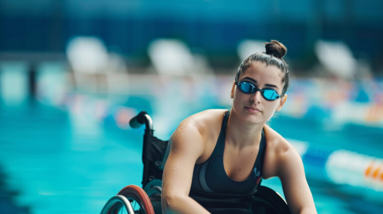 Nageur Paralympique