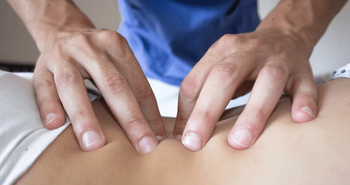 Vertèbre déplacée